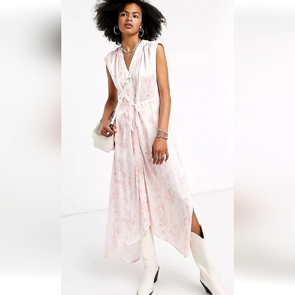 NWT ALLSAINTS | Tate Masala Maxi Dress - Picture 2 of 14